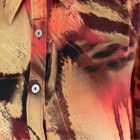 Da-Nang 100% Silk Long Sleeve Tunic Multiple Sizes Available - Picture 4 of 14